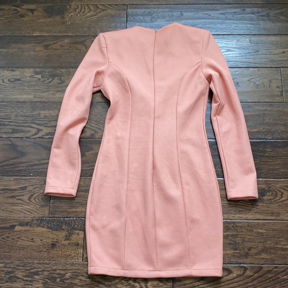 NWT Rare London Braid Trim Bodycon Dress - Picture 5 of 5